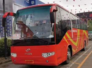 Wholesale 2nd Hand Coach Middle Passenger Door 51 Seats Red Color 10.5 Meters Yuchai Engine Used Higer Bus KLQ6109 from china suppliers