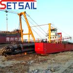 Moving Trolley Optional Small Diesel Engine Cutter Suction Dredger for River and