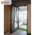 Impact Resistant Pivot Swing Door , Modern Aluminium Pivot Front Doors front