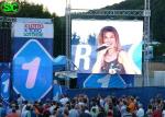 Wireless Programmable Full Color Led Screen For Advertising Outdoor , Great