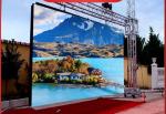 P10 Outdoor Full Color Led Curved Screen Waterproof Iron Cabinet