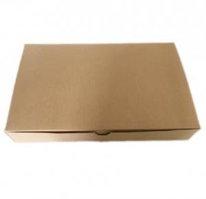 Wholesale Customized Garment Packaging Boxes One Piece Brown Kraft Paper Packing Box from china suppliers