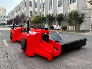 Wholesale 2250 mm Fork Length 12 Ton Heavy-Duty Electric Handling Vehicle with Full Steel Structure from china suppliers