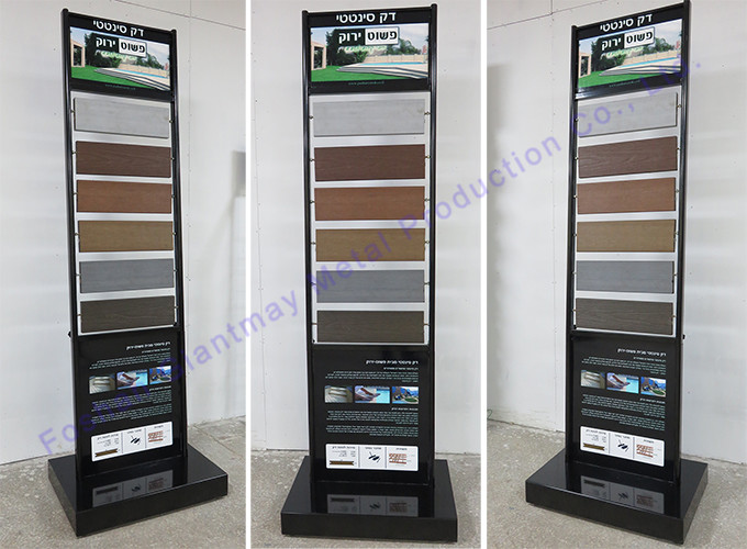 Granite Ceramic Metal Display Rack Wooden Tile Stand
