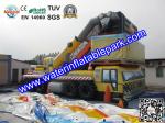 Customized Car Shape Inflatable Slide for Advertising