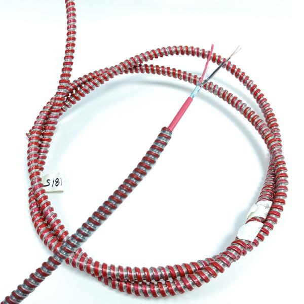 ABS Armored Fire Alarm Cable 2*1.5mm 2.5mm White PVC Electrical Cables for