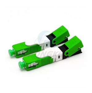 Wholesale FTTH / Area Network SC Fast Connector , SC APC Fiber Optic Connector from china suppliers