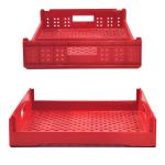 Shopping Plastic Shipping Crates For Bread Bakery Tray Turnover Box 550x480x130m