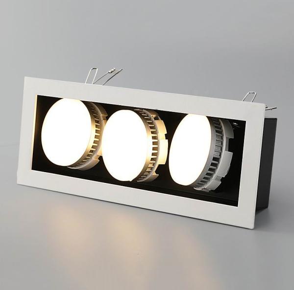 hotel decorative recessed mounted 3x5W 3x7W 3x9W COB LED Grille light for