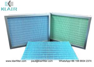 Wholesale PET PTFE Media Germicidal HEPA Air Filter For Air Conditioner from china suppliers