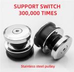 80-120kg Single Glass Door Shower Sliding Fitting Barn Door and Hardware Kit