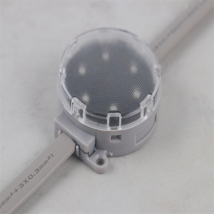 Programmable Full Color 50mm LED Pixel Light for Christmas Decoration DC24V 1.5W IP67