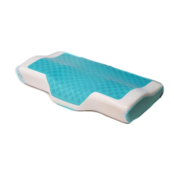 Sleeping Gel Memory Foam Pillow Ventilated Pillow Case Material 1.5kgs Weight