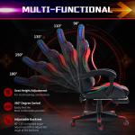 Get the Ultimate Gaming Experience with this Leather RGB Racing Computer Gaming
