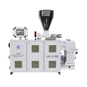 Wholesale Grace Machinery 65/132 Conical Double Twin Screw Extruder For PVC Profile / Pipe from china suppliers