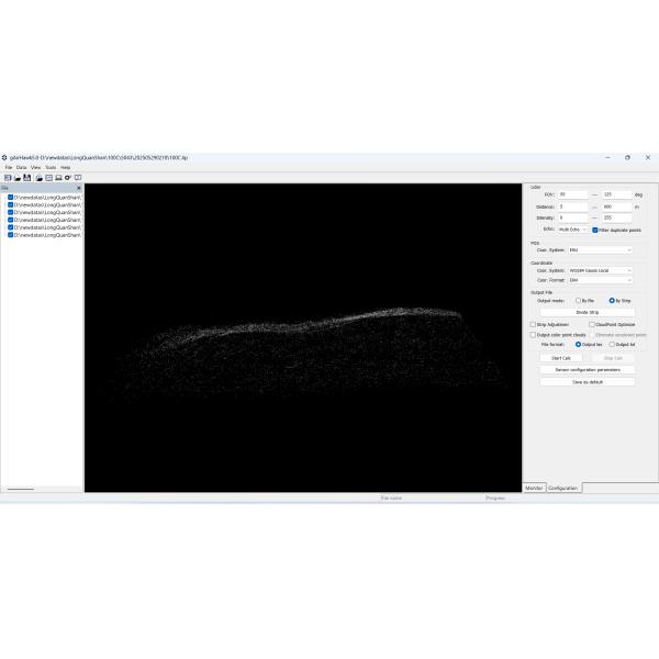 gAirHawk 5.0 Software-One Key Point Cloud Processing Software