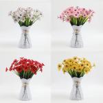 20x30cm Artificial Flower Bouquet Violet Flower Bundle for Wedding Home Decor