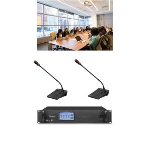 Wholesale 60M Distance UHF Wireless Conferencing System XLR 6.35mm Conference Table Mic from china suppliers
