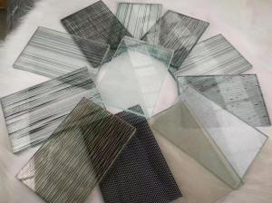 Wholesale Transparent Rectangle Custom Glass UV Protection For Hollow Louvers from china suppliers