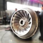 Polished Customized Hydro Turbine Francis Runner with Adjustable Blade