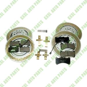 Wholesale For Maserati Ghibli &amp; Quattroporte Front &amp; Rear Brake Pads &amp; Rotors Kit OEM 670004018 670007374 670030935 670031597 673010328 67301033 980139070 from china suppliers