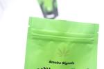 Weed weed Biodegradable Stand Up Pouches Food Packing Mylar Bags With ziplockk