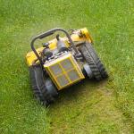 ISO All Terrain Electric Remote Control Lawn Mower Yanmar Engine Hydraulic