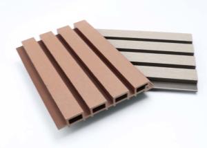 Wholesale Wooden Texture Wpc Wall Panel Cladding Luxury Eco Friendly Outdoor For Yard Decoration from china suppliers