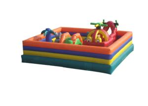 Wholesale Giant Inflatable Toddler Playground , Blow Up Bounce House Indoor Playground Safe Nontoxic from china suppliers