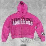 Custom Streetwear Vintage Washed Hoodie with 800 Grams Fabric Weight and