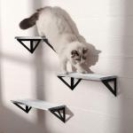 Modern Metal Floating Shelves OEM Wall Mounted Shelf Bracket For House