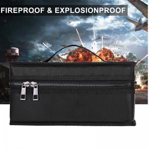 China 320g Fireproof RC Storage Charger Carrying Case Explosion Proof Bag Double Zipper Portable on sale