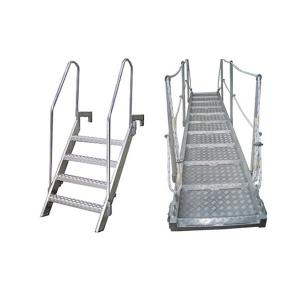 Wholesale Inclined Step Vertical Marine Dock Ladder Boat Boarding Steps from china suppliers