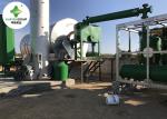 10 Ton Waste Tire Pyrolysis Plant Huayin Waste Plastic To Fuel Converter