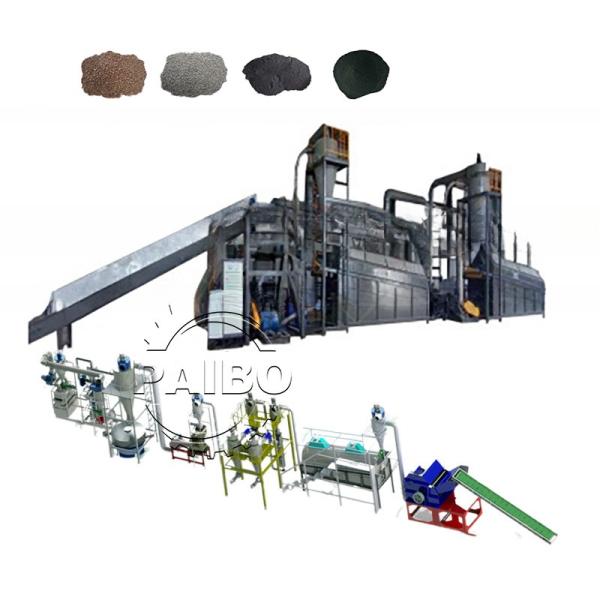 UT-1000 1000KG/H Battery Positive Negative Electrode Treatment Equipment for