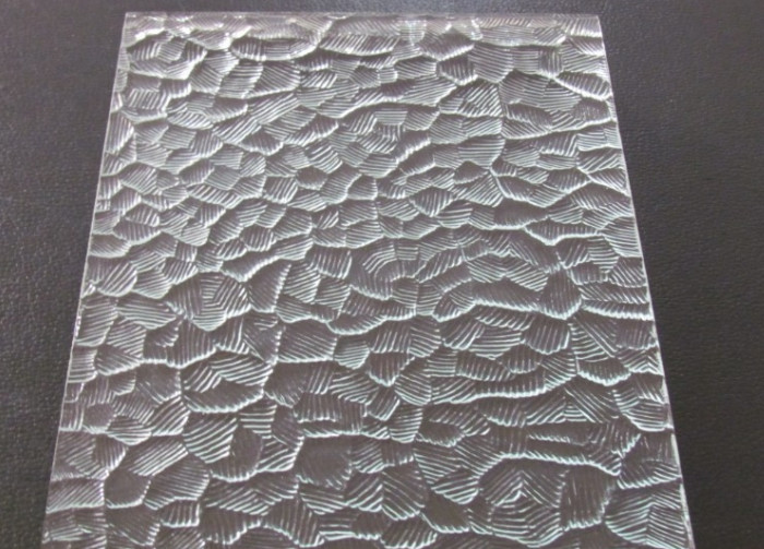 4mm-15mm Customized Size Patterned Glass with Various Flower Type Aqualite / Nashiji / Mistlite /Moru /Chinchilla / Nash