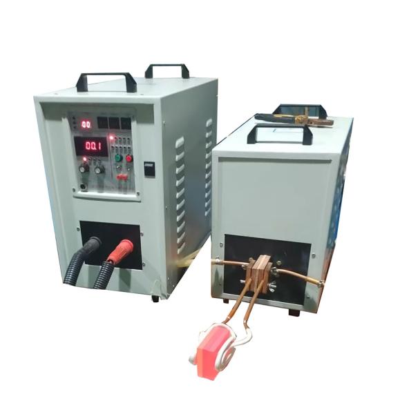 Copper Plate Induction Soldering Machine 60A 30 80Khz High Frequency Induction
