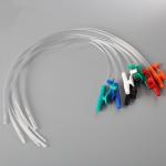 45cm Finger Control Suction Catheter Tube , 8Fr Mucus Extractor Flexible Suction