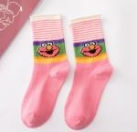 Trendy Funny Women's Novelty Socks With Jacquard / Printing / Embroidery Pattern