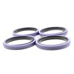 PTFE NBR POM Hydraulic Piston Seals PTFE Hydraulic Cylinder Oil Seal