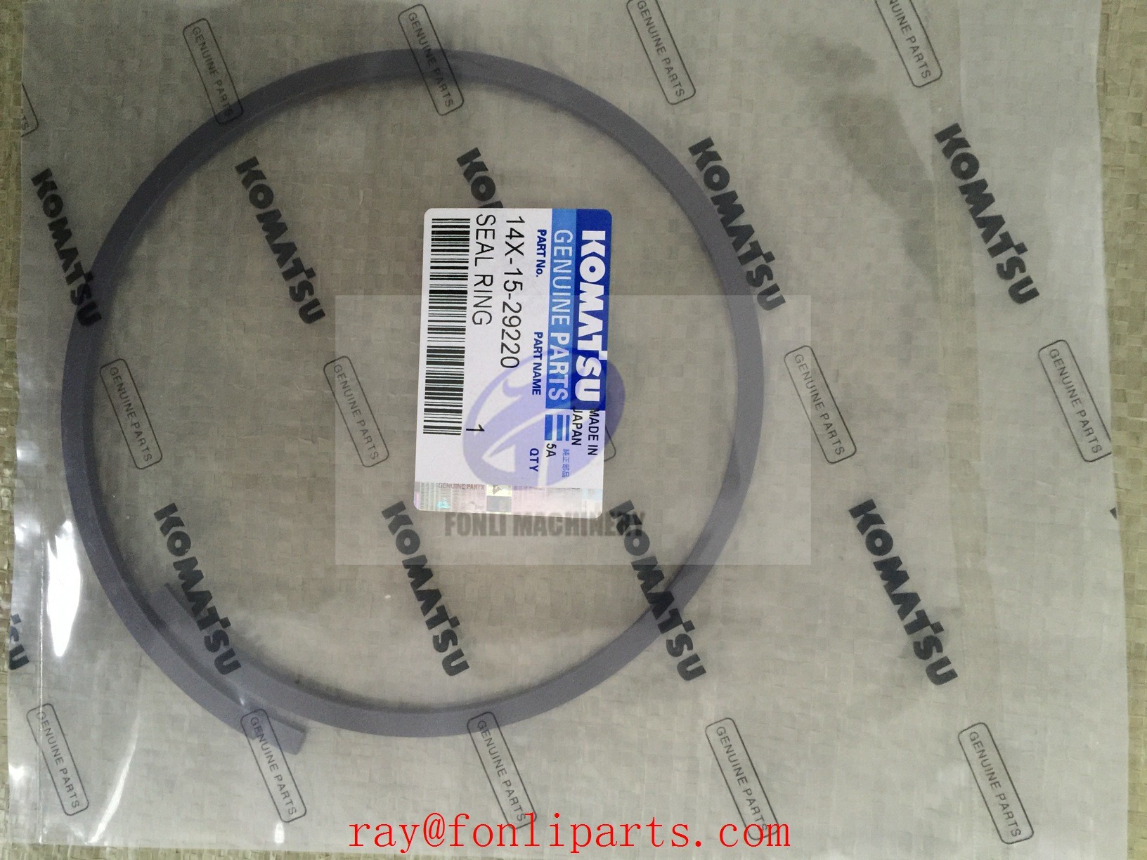 OEM quality komatsu D65E D85ESS bulldozer transmission seal ring 14X-15-29220 14X-15-29230