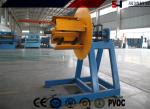 Steel Ribbed Roofing Roll Forming Machine , Glazed Tile Roll Forming Machine