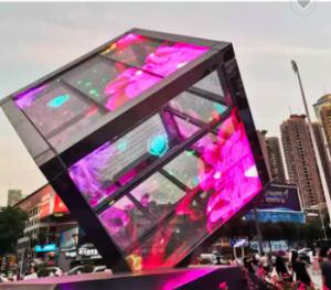 Wholesale IP43 / IP65 Transparent Led Display Screen Soft Film P2.9-5.2 p3.9-8.9 from china suppliers