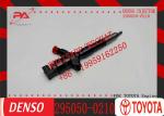Hot Sale Engine Injector 2950500210 295050 0210 Common Rail Fuel Injector 23670