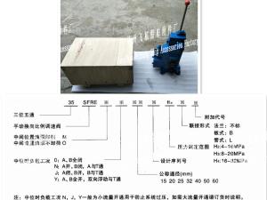 Wholesale 35SFRE-MO40B-H3 Manual Directional Proporional Flow Control Valve from china suppliers