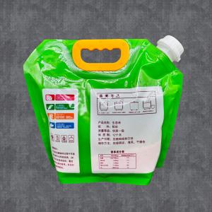 Wholesale 250ml 1L 1.5L 2.5L 5L 10L Custom Stand Up Spout Pouch Bag Foldable Outdoor Storage Drink Bag from china suppliers