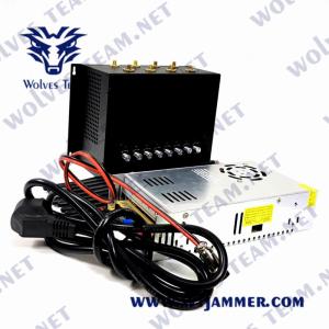 Wholesale 8 Channels 240VAC WiFi LoJack Jammer 50m UHF VHF 3G 4G 5G GPS from china suppliers