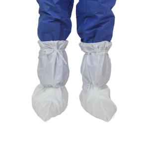 Wholesale Chemical Resistance Disposable Boot Cover Anti Slip Film 20-75gsm from china suppliers