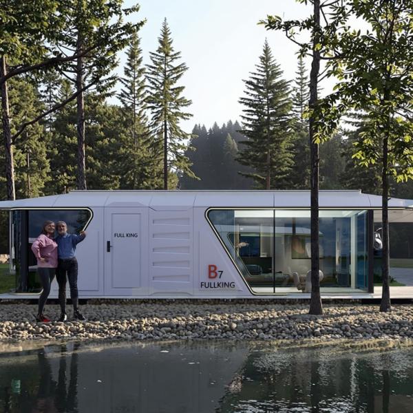 Homestay Container Capsule House 10 Tons Experience The Mystery And Excitement