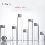 Glass Dram Vials 5ml 6ml 8ml 10ml 12ml 15ml Clear glass vials with aluminum cap